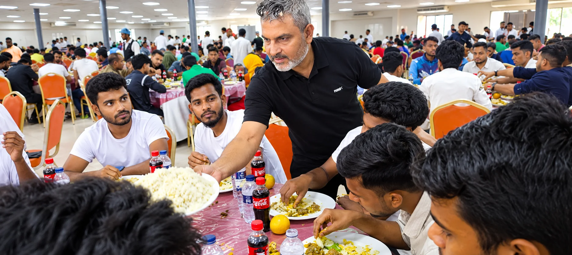 Family Day lunch with our employees